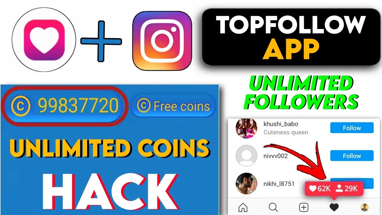 تحميل برنامج Top Follow مهكر اخر اصدار 2022