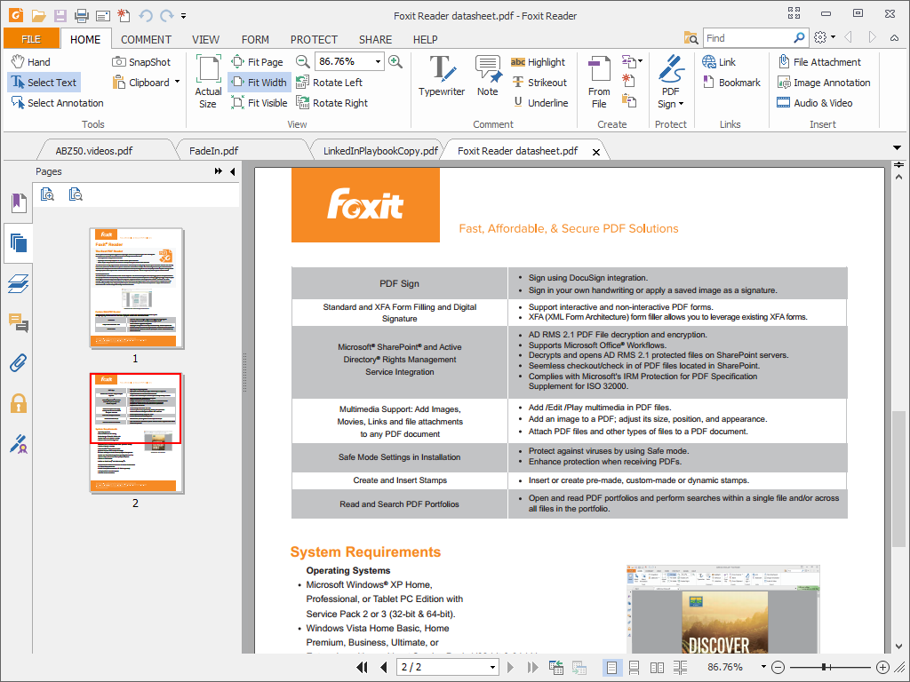 تحميل برنامج Foxit Reader للكمبيوتر كامل مع الكراك 2023