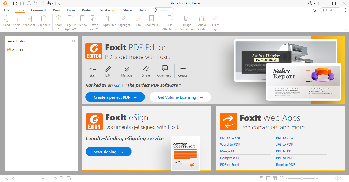 تحميل foxit reader آخر إصدار مجانا