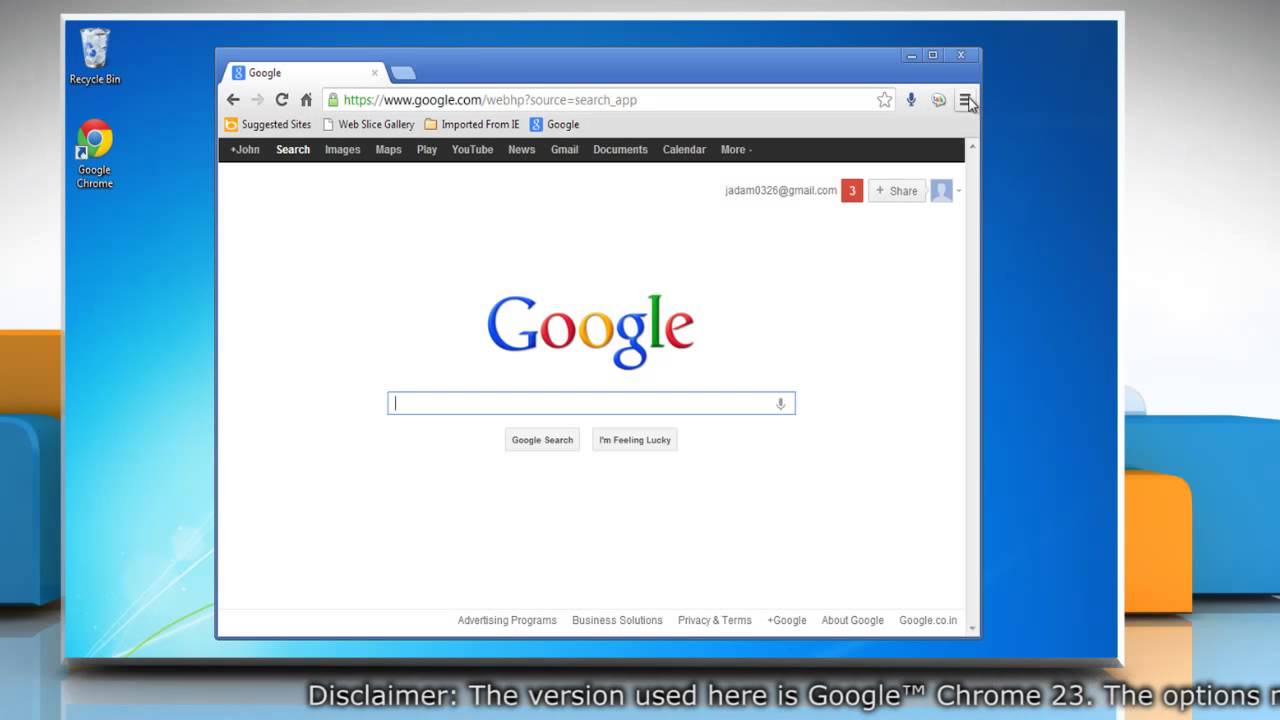 تحميل جوجل كروم للكمبيوتر ويندوز 7