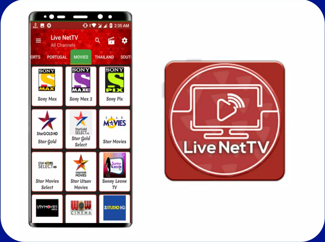 تحميل برنامج Live Net TV للاندرويد لايف نت تي في اخر اصدار