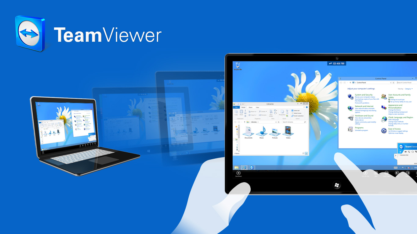 تحميل برنامج TeamViewer للكمبيوتر مجانا عربي 2024