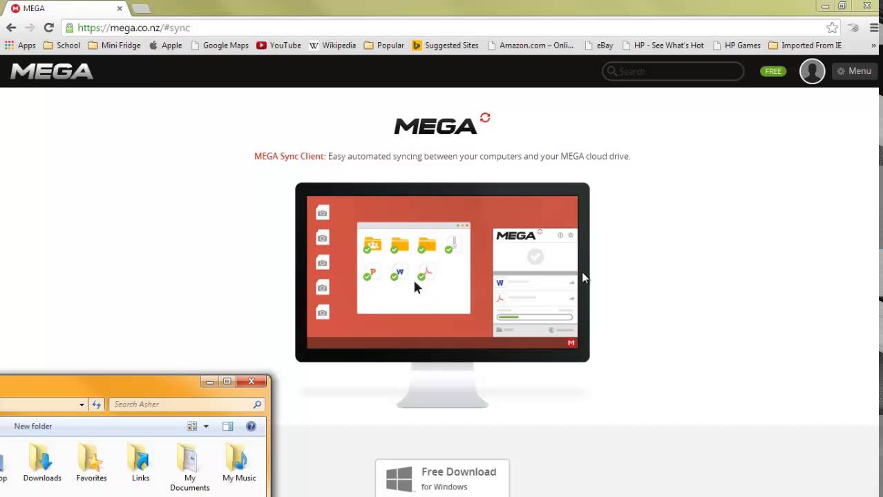 تحميل برنامج ميجا للكمبيوتر من ميديا فاير
